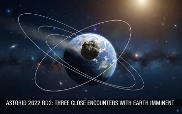 L'Asteroide 2022 RD2: Tre incontri ravvicinati con la Terra in vista