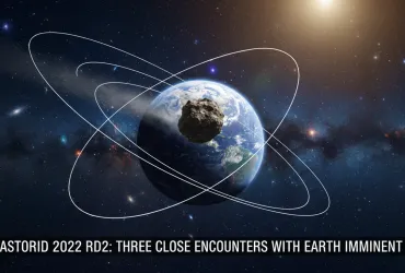 L'Asteroide 2022 RD2: Tre incontri ravvicinati con la Terra in vista