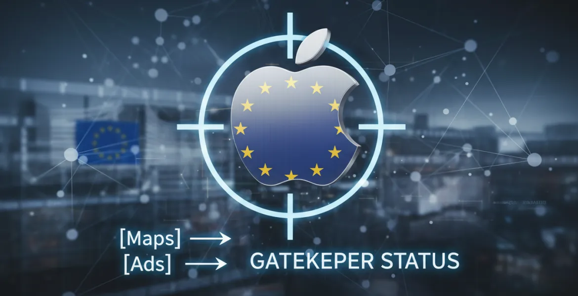 Apple nel mirino dell'UE: Maps e Ads verso lo status di 'gatekeeper'