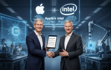 Rivoluzione nel mondo tech: Apple affida a Intel la produzione dei chip M-series
