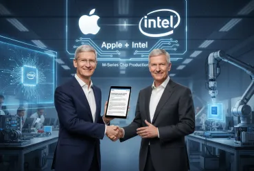 Rivoluzione nel mondo tech: Apple affida a Intel la produzione dei chip M-series