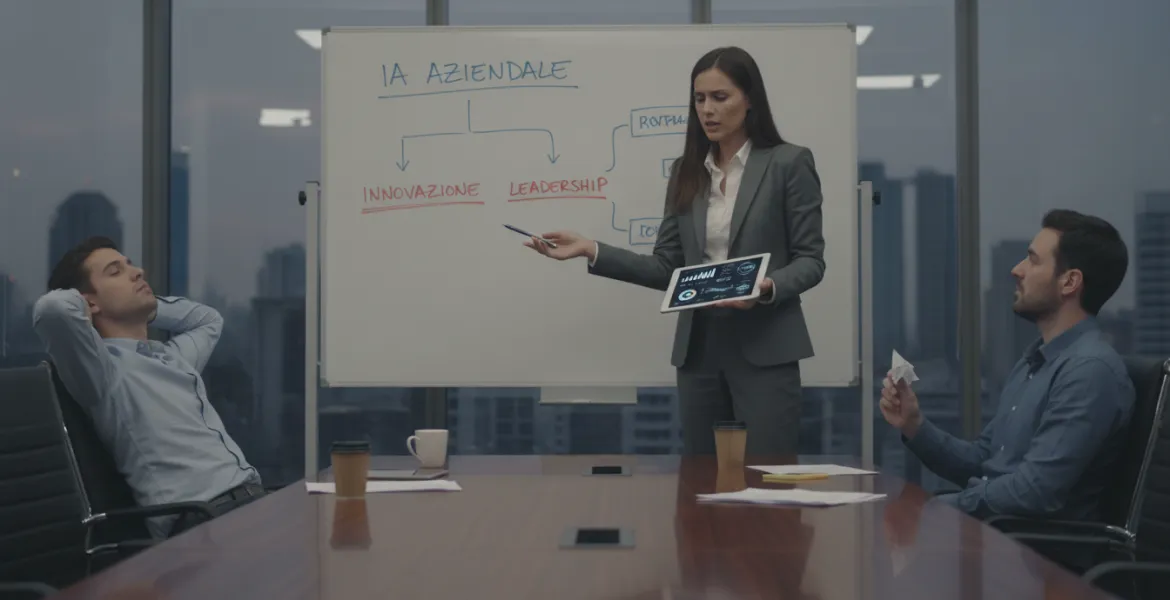 IA Aziendale: Innovazione a rilento, serve leadership