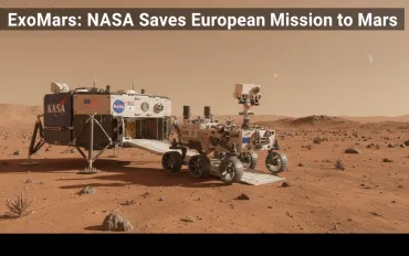 ExoMars: la NASA salva la missione europea su Marte