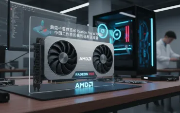 AMD svela la radeon Pro W7900D: Una GPU potente per le Workstation Cinesi