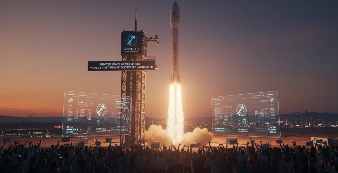 Rivoluzione spaziale: Lanciato il primo satellite scientifico privato al mondo