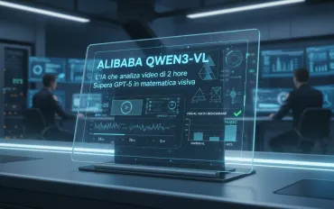 Alibaba Qwen3-VL: L'IA che analizza video di 2 ore e supera GPT-5 in matematica visiva
