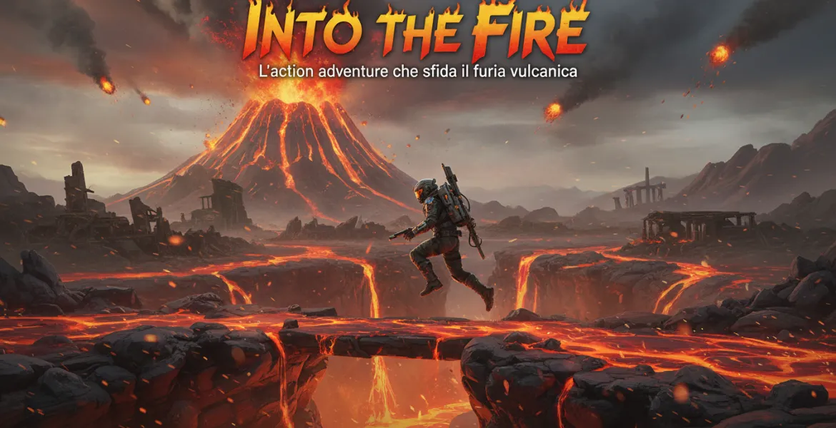 Into the Fire: L'action adventure che sfida la furia vulcanica