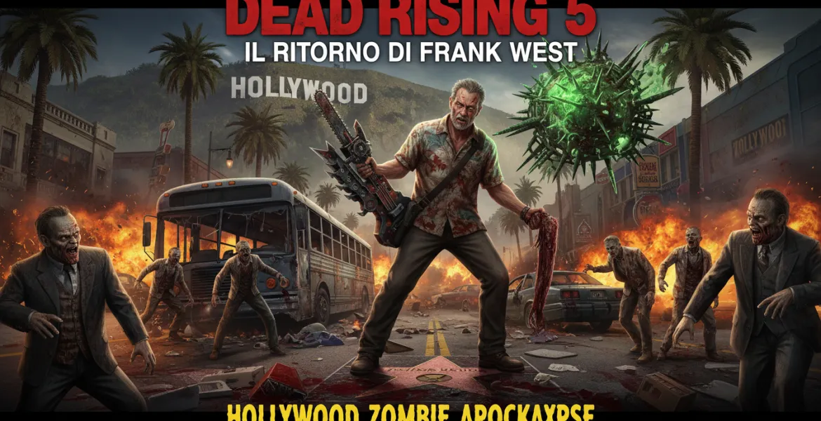 Dead Rising 5: Il Ritorno di Frank West tra zombie e Hollywood