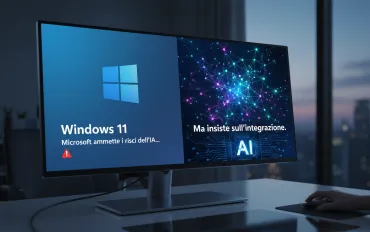 Windows 11: Microsoft ammette i rischi dell'IA, ma insiste sull'integrazione