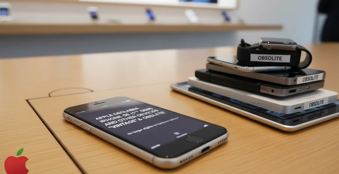 Apple dichiara obsoleti iPhone SE (1a generazione) e altri dispositivi