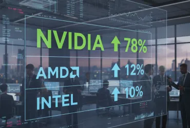 Nvidia domina ancora il mercato GPU, ma AMD e Intel guadagnano terreno