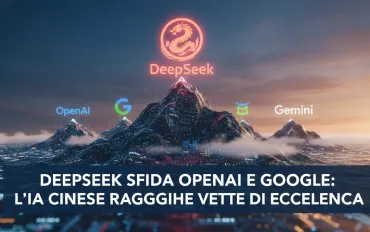 DeepSeek sfida OpenAI e Google: l'IA cinese raggiunge vette di eccellenza
