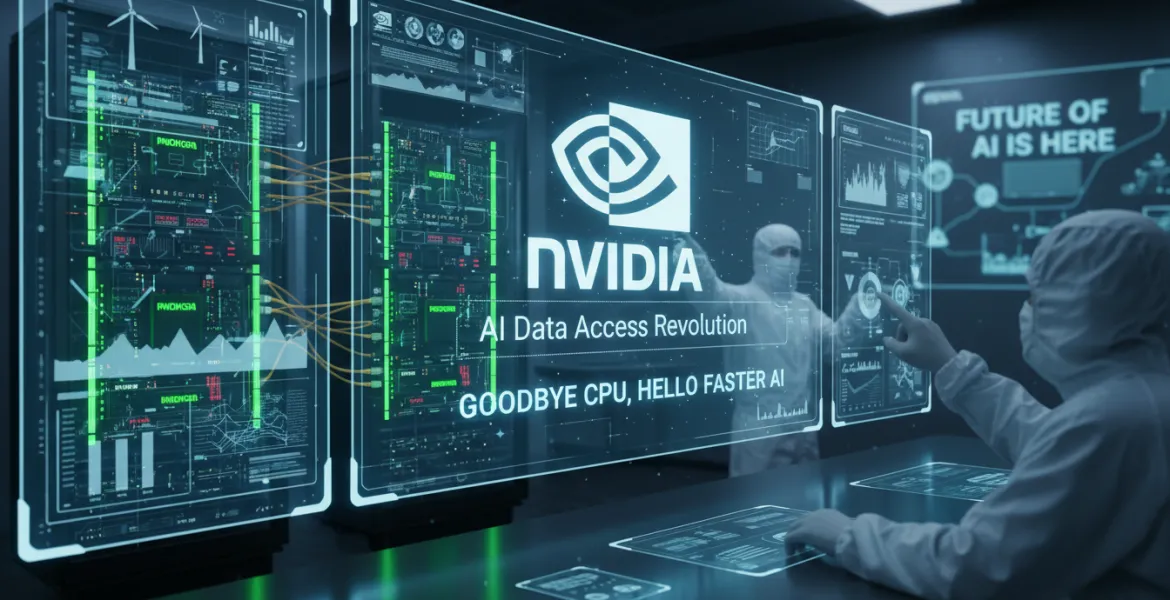 NVIDIA rivoluziona l'accesso ai dati con SCADA: Addio CPU per un'IA più veloce