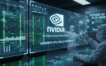 NVIDIA rivoluziona l'accesso ai dati con SCADA: Addio CPU per un'IA più veloce