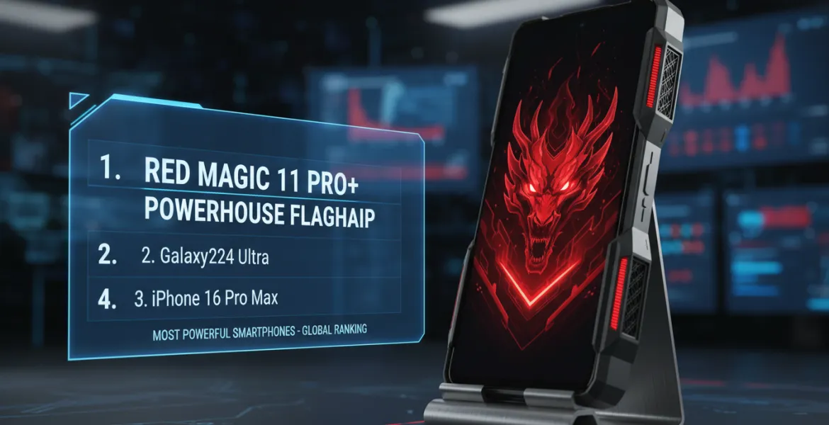 Smartphone più potenti: Red Magic 11 Pro+ domina la classifica dei flagship
