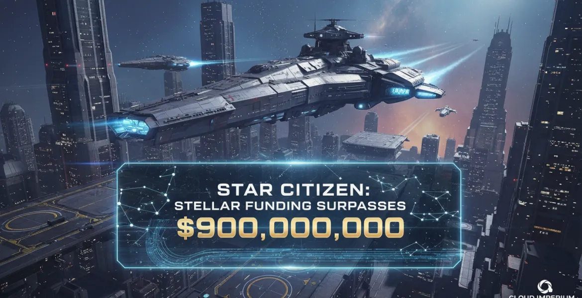 Star Citizen: Finanziamenti stellari superano i 900 milioni di dollari