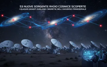 Scoperte 53 nuove sorgenti radio cosmiche: i quasar giganti svelano i segreti dell'universo primordiale