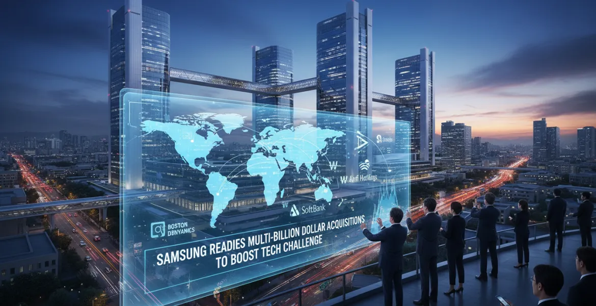 Samsung prepara nuove acquisizioni miliardarie per rilanciare la sfida tecnologica