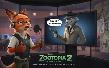 Hideo Kojima: Da game designer a doppiatore in Zootopia 2