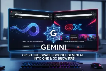 Opera integra l'IA di Google Gemini nei suoi browser One e GX