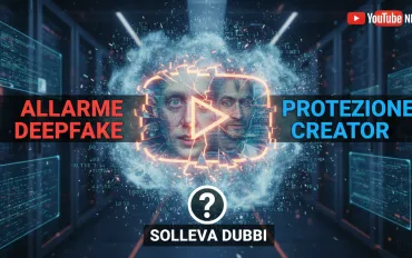 YouTube: Allarme deepfake, ma la protezione dei creator solleva dubbi