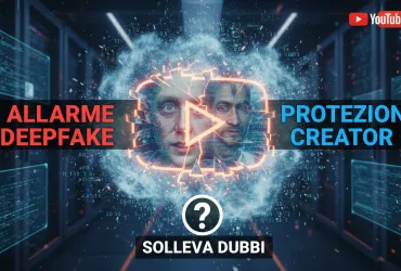YouTube: Allarme deepfake, ma la protezione dei creator solleva dubbi