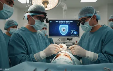 Svolta epocale in Israele: trapiantata la prima cornea stampata in 3D