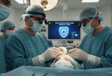 Svolta epocale in Israele: trapiantata la prima cornea stampata in 3D
