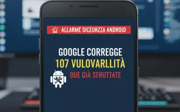 Allarme sicurezza Android: Google corregge 107 vulnerabilità, due già sfruttate