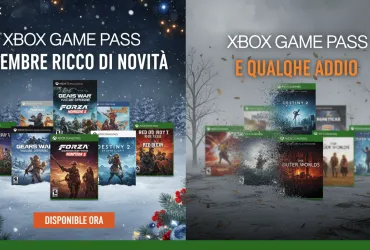 Xbox Game Pass: Dicembre ricco di novità e qualche addio