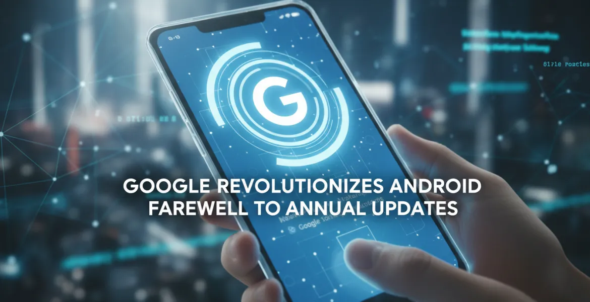 Google rivoluziona Android: Addio al ciclo annuale di aggiornamenti