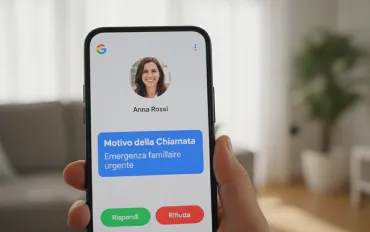 Google rivoluziona le chiamate Android: Arriva 'Motivo della Chiamata' per non perdere più chiamate importanti