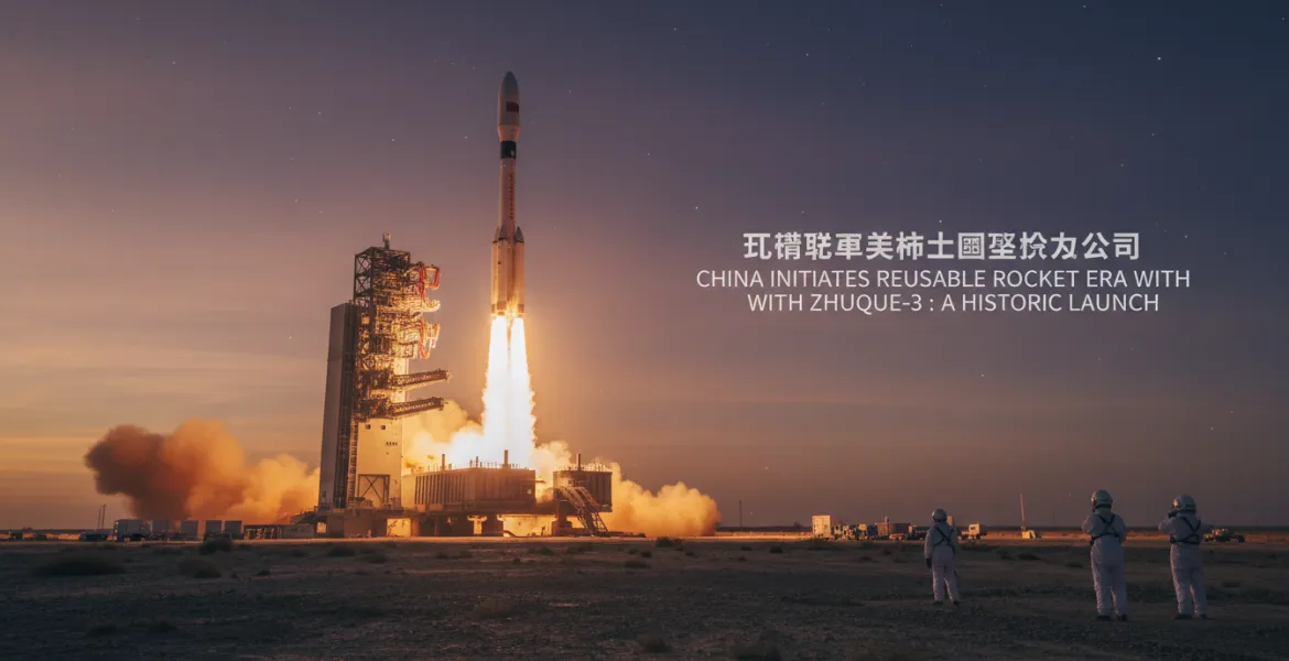 Cina avvia l'era dei razzi riutilizzabili con lo Zhuque-3: Un lancio storico