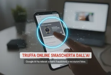 Google Circle to Search smaschera le truffe online grazie all'AI