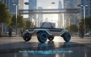 Hyundai MobED: Il robot-carrello del futuro è realtà