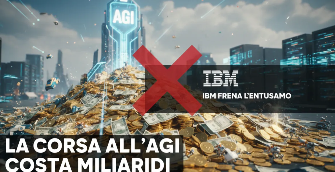 La corsa all'AGI costa miliardi: IBM frena l'entusiasmo