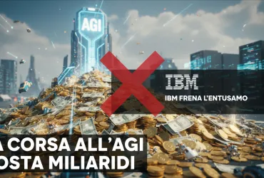 La corsa all'AGI costa miliardi: IBM frena l'entusiasmo