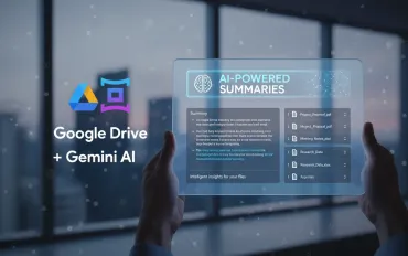 Google drive si potenzia con Gemini AI: Riassunti intelligenti per i tuoi file