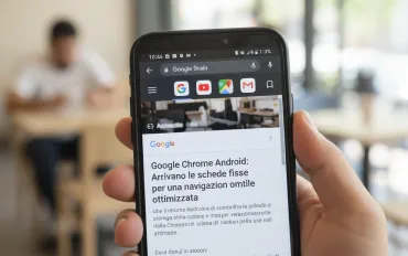 Google Chrome Android: Arrivano le schede fisse per una navigazione ottimizzata