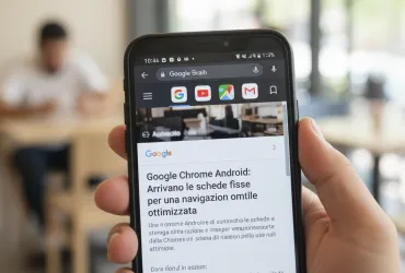 Google Chrome Android: Arrivano le schede fisse per una navigazione ottimizzata
