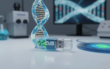 Archiviazione dati nel futuro: la svolta di atlas data storage con il DNA sintetico