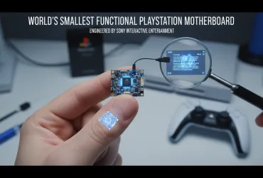 PlayStation: Creata la scheda madre funzionante più piccola del mondo