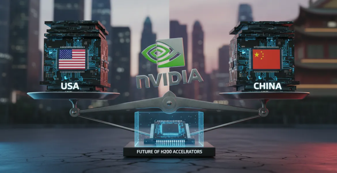 Nvidia in bilico tra USA e Cina: il futuro degli acceleratori H200