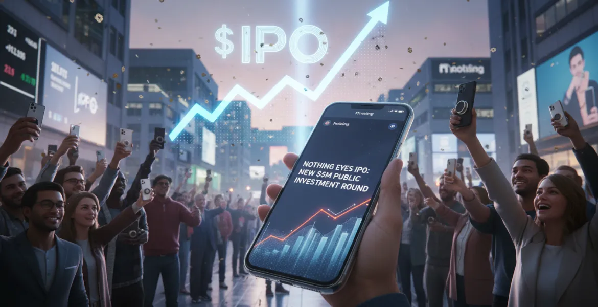 Nothing punta all'IPO: Nuovo round di investimenti da 5 milioni di dollari dal pubblico