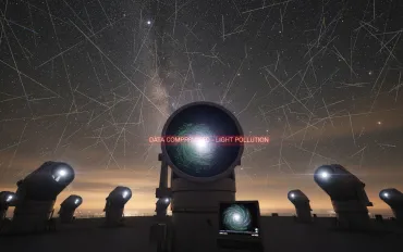 Inquinamento luminoso spaziale: le foto dei telescopi saranno compromesse