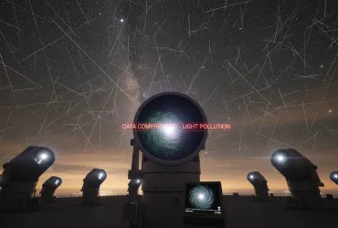 Inquinamento luminoso spaziale: le foto dei telescopi saranno compromesse