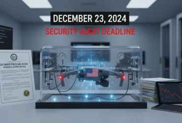 DJI sotto pressione negli USA: Audit di sicurezza entro il 23 dicembre