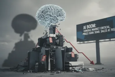 Boom dell'IA minaccia il mercato delle console: Prezzi in aumento e vendite a rischio