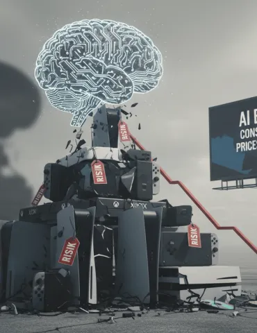 Boom dell'IA minaccia il mercato delle console: Prezzi in aumento e vendite a rischio