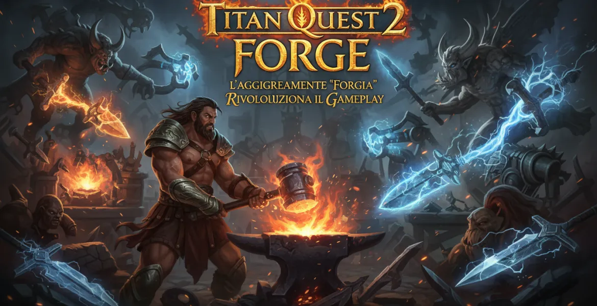 Titan Quest 2: L'Aggiornamento 'Forgia' rivoluziona il gameplay